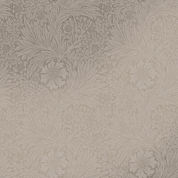 Unbranded Marigold Fibrous Neutral Wallpaper