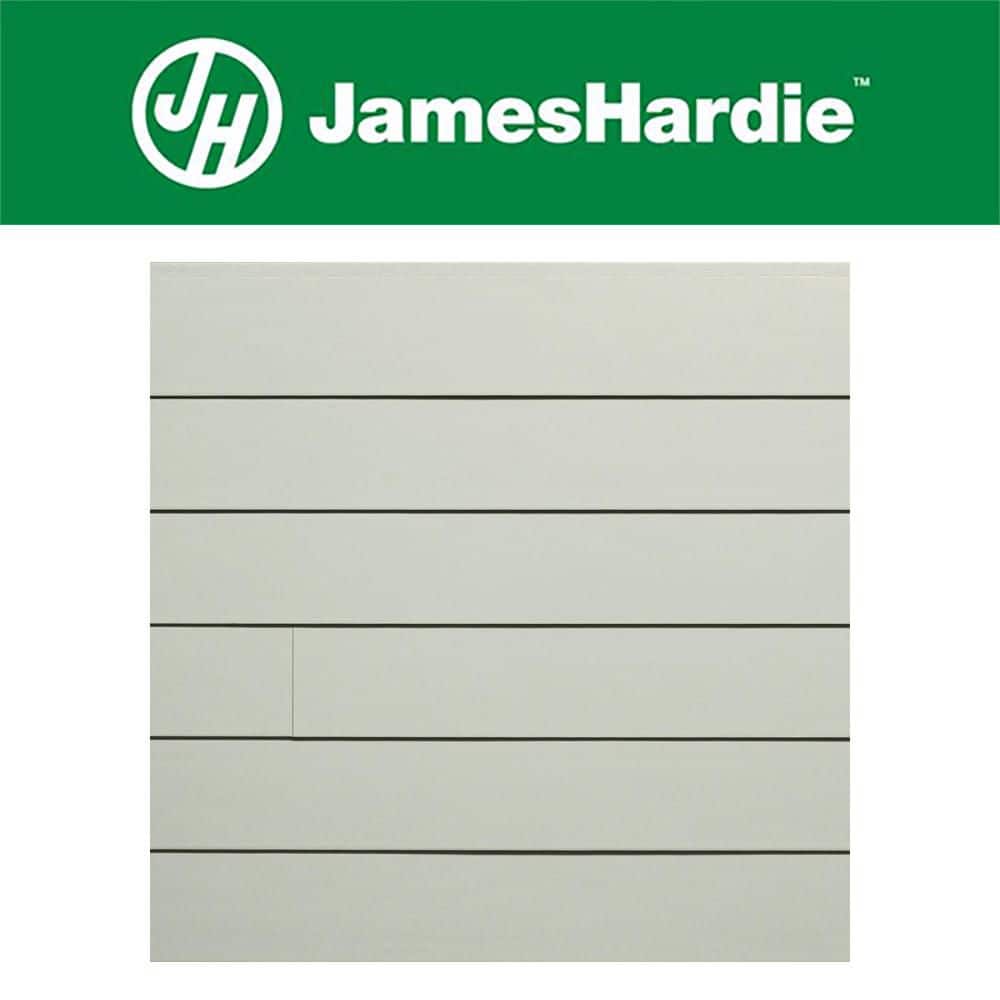 James Hardie Hardie Plank HZ5 8.25 in. x 144 in. Primed Smooth