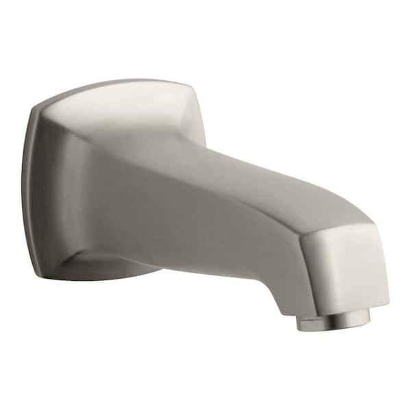 KOHLER Margaux Wall-Mount Bath Spout in Vibrant Brushed Nickel