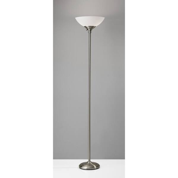 Steel Torchiere Floor Lamp 7506 22, Brightest Torchiere Floor Lamp