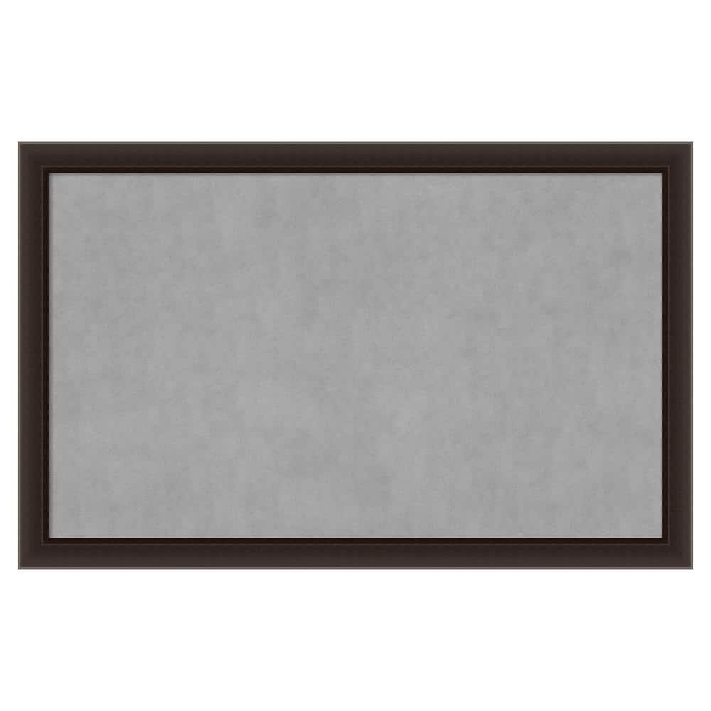 Amanti Art Romano Espresso Narrow 43.75 in. x 27.75 in. Framed