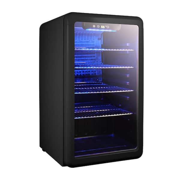 3.4 cu. ft. Retro Beverage Cooler, in Black