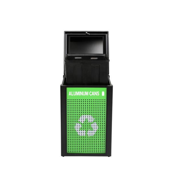 Alpine Industries 40 Gal. Steel Green All-Weather Commercial