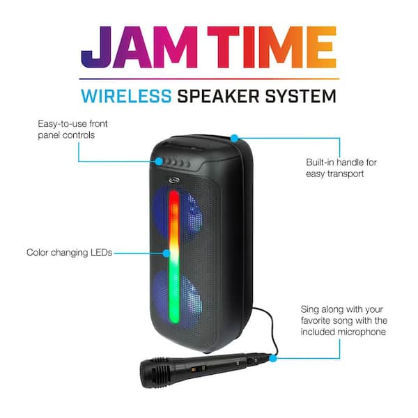 Reviews for iLive Jam Time Wireless Party Speaker with LED Light