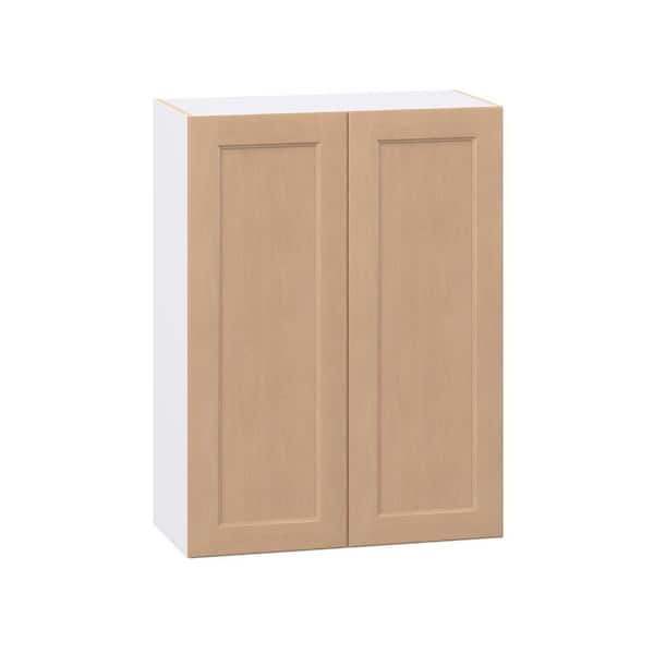 Lakewood 30 in. W x 14.75 in. D x 40 in. H Shaker Assembled Wall Kitchen Cabinet in Sugar Cookie