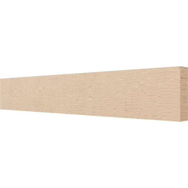 Ekena Millwork 2-in. x 6-in. x 36-in. Block Woodgrain, Primed Tan Timberthane Polyurethane Rafter Tail Brace