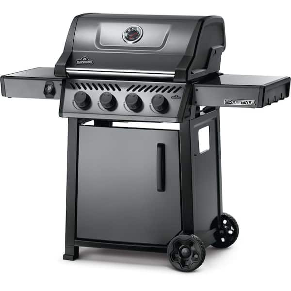 NAPOLEON Freestyle 425 4-Burner Natural Grill Graphite Grey F425DNGT - The Home Depot