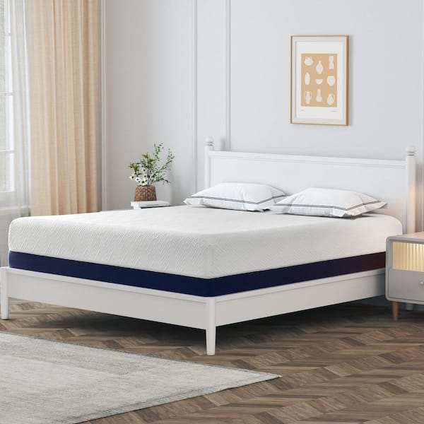 Full Medium Memory Foam 14 in. Bed-in-a-box Mattress