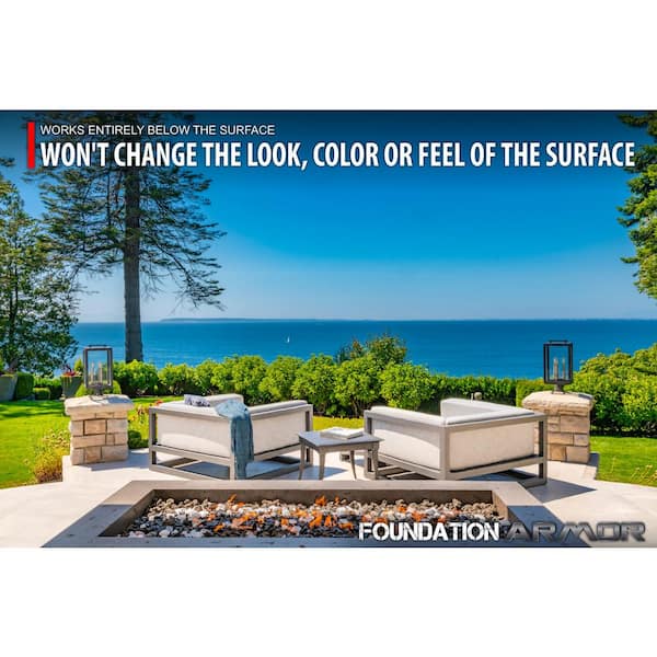 Foundation Armor - 5 gal. Penetrating Solvent Based Silane Siloxane Concrete Sealer and Masonry Water Repellent