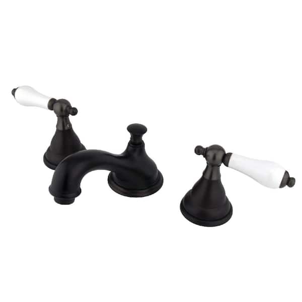 Kingston Brass Royale 8 in. Widespread 2-Handle Bathroom Faucet in Oil Rubbed Bronze