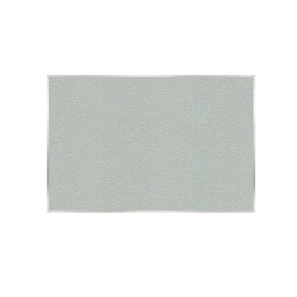 ghent Vinyl 48 in. x 72 in. Bulletin Board with Aluminum Frame, Silver, (1-Pack)