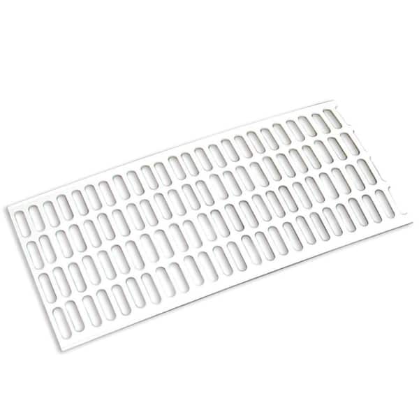 Amerimax Home Products Leaf Guard 5 ft. White Vinyl Mesh Gutter Guard