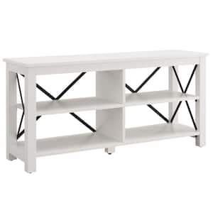 Sawyer 50 in. White TV Stand Fits TV's up to 55 in.