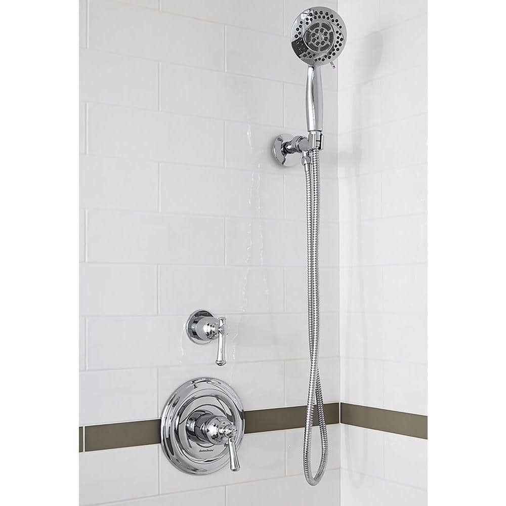HydroFocus Polished Chrome 6-Spray Handheld Shower Head