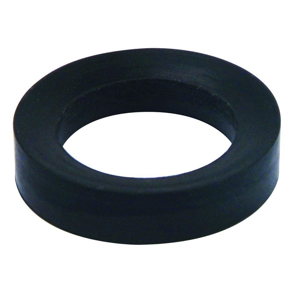 REPLACEMENT FLAT BLACK 3/4" RUBBER WASHERS FOR VARIOUS PLUMBING FITTINGS 