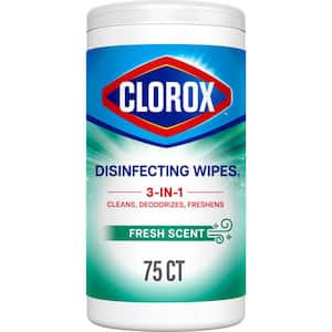 75-Count Fresh Scent Bleach Free Disinfecting Cleaning Wipes