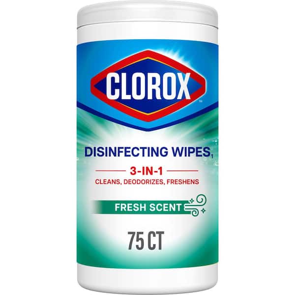 75-Count Fresh Scent Bleach Free Disinfecting Cleaning Wipes