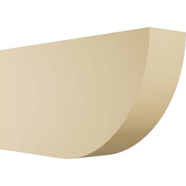 Ekena Millwork Standard Durham 4 in. W x 10 in. H x 20 in. D Signature Urethane Rafter Tail Outlooker
