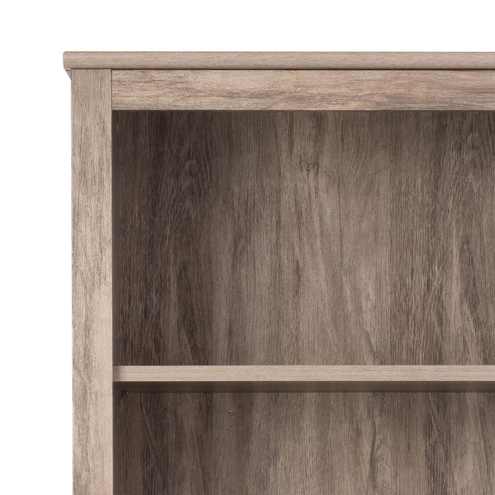 Drifted Gray Composite Transitional Tall 6-Shelf Bookcase