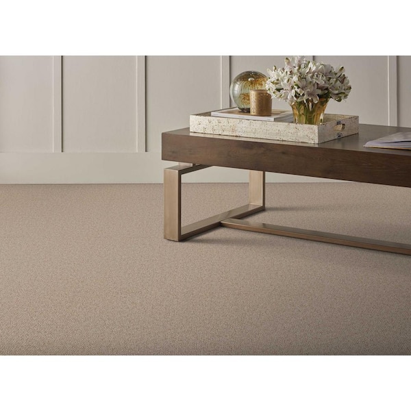 Bismarck Stone 8 ft. x 10 ft. Custom Area Rug with Pad
