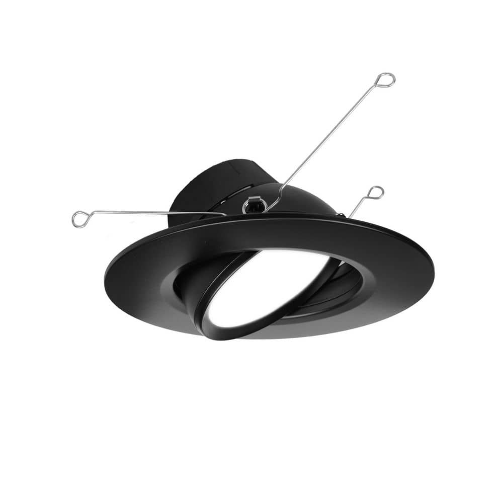 DCG Series 6 in. Black Selectable Integrated LED Recessed Gimbal Trim price history on PriceWatchPro