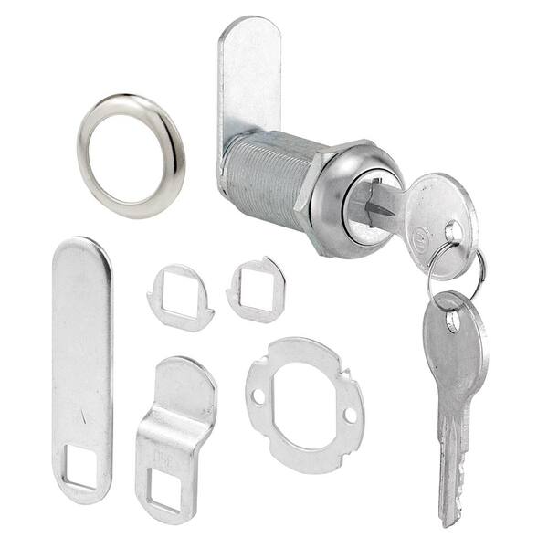 2/4/8 Pack Keyed Tubular Cam Lock Set 5/8" For Drawers, Cabinets, Toolboxes