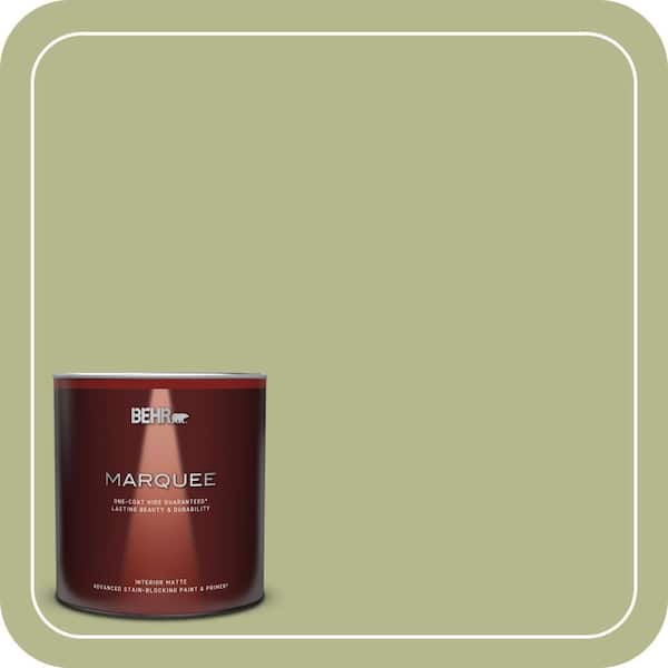 BEHR MARQUEE 1 qt. Home Decorators Collection #HDC-SP14-1 Secret Glade Matte Interior Paint & Primer