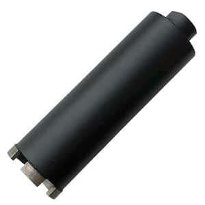 2-1/2 in. Dry/Wet Multipurpose Core Bit for Masonry, Concrete, and Natural Stone #30/40 Diamond Grit 5/8 in. Threaded