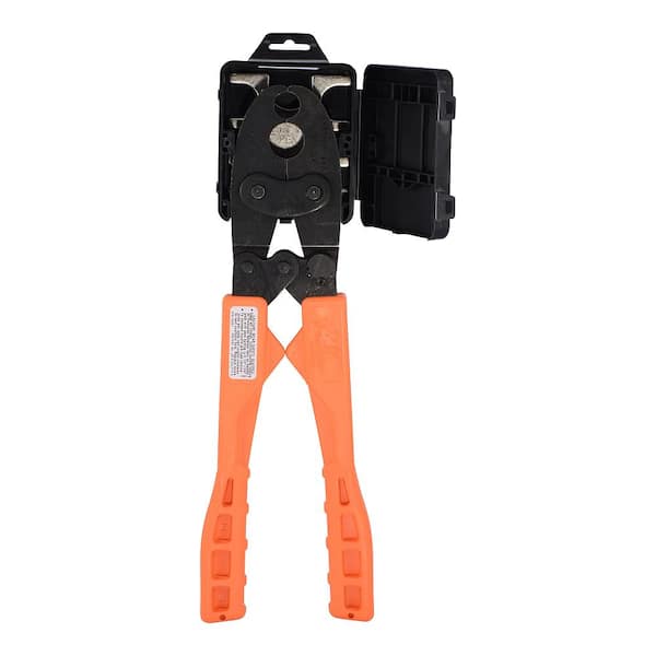 1/2 in. and 3/4 in. Dual PEX Copper Crimp Ring Tool 1/2 in. and 3/4 in. Dual PEX Copper Crimp Ring Tool