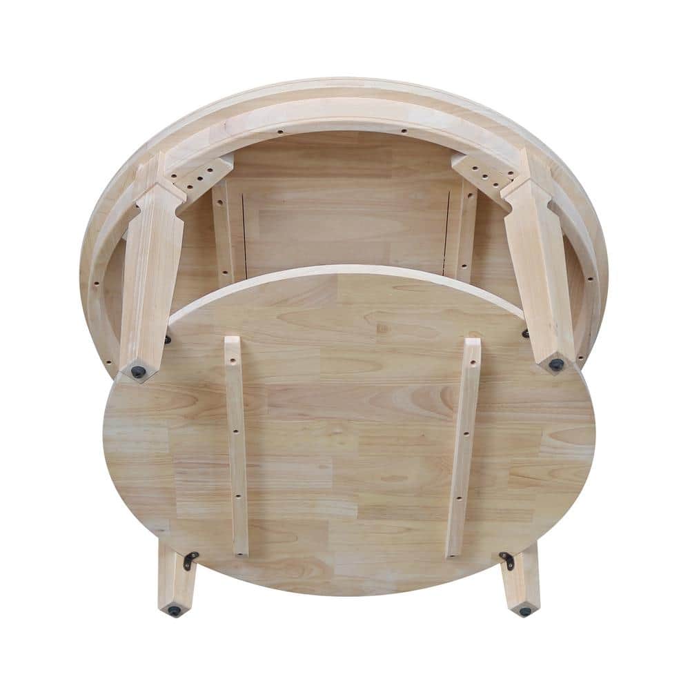 Vista 42" Round Natural Wood Coffee Table