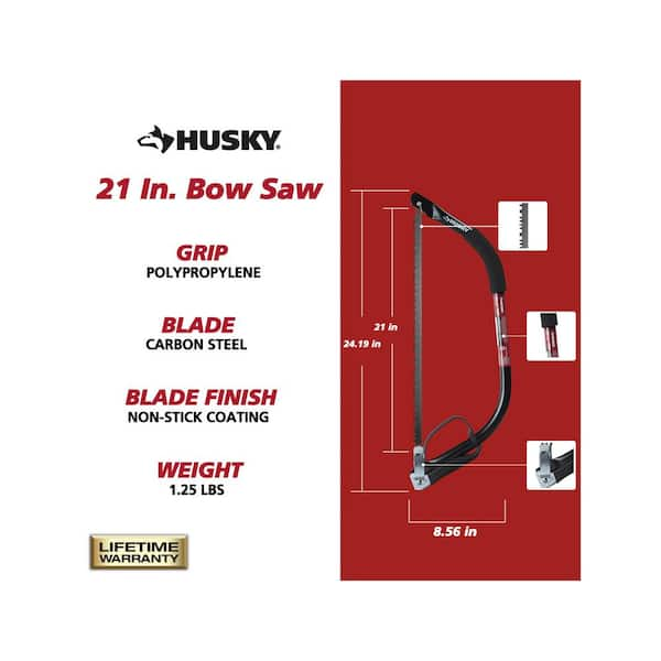 21 in. Bow Saw