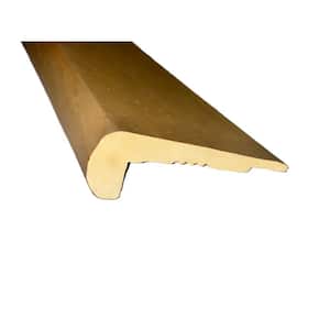 Hickory Jacoby 3 in. W x 94 in. L Water Resistant Stair Nose Molding Hardwood Trim