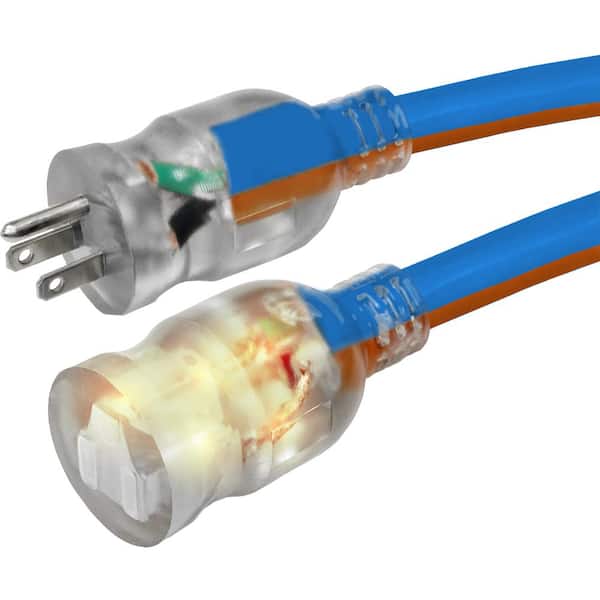 RIDGID 100 ft. 10/3-Gauge (-58°) Extreme Weather Extension Cord