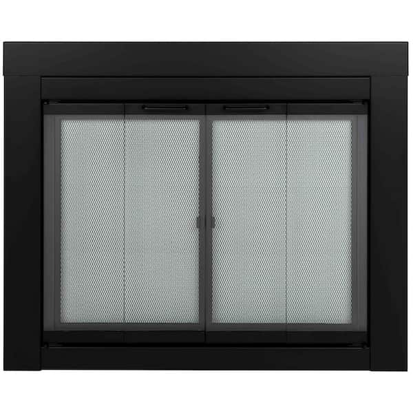 Ascot Medium Glass Fireplace Doors