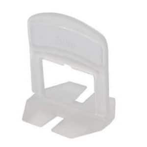 Universal Flatout Clip White 1/8 in. Plastic Tile Leveling Spacer System 500-Pack
