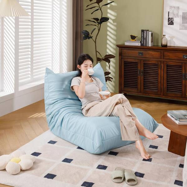 Morden Fort Modern Memory Foam Giant Bean Bag Chair Floor Sofa Couch