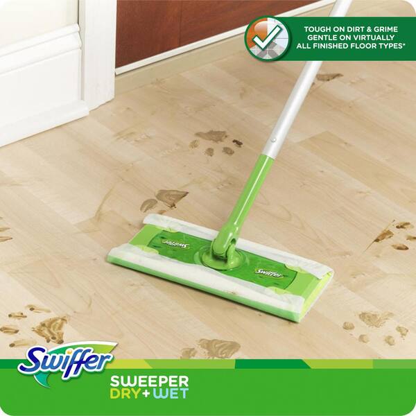Swiffer Sweeper Pet 2-in-1, Dry & Wet Multi-Surface Floor Cleaner