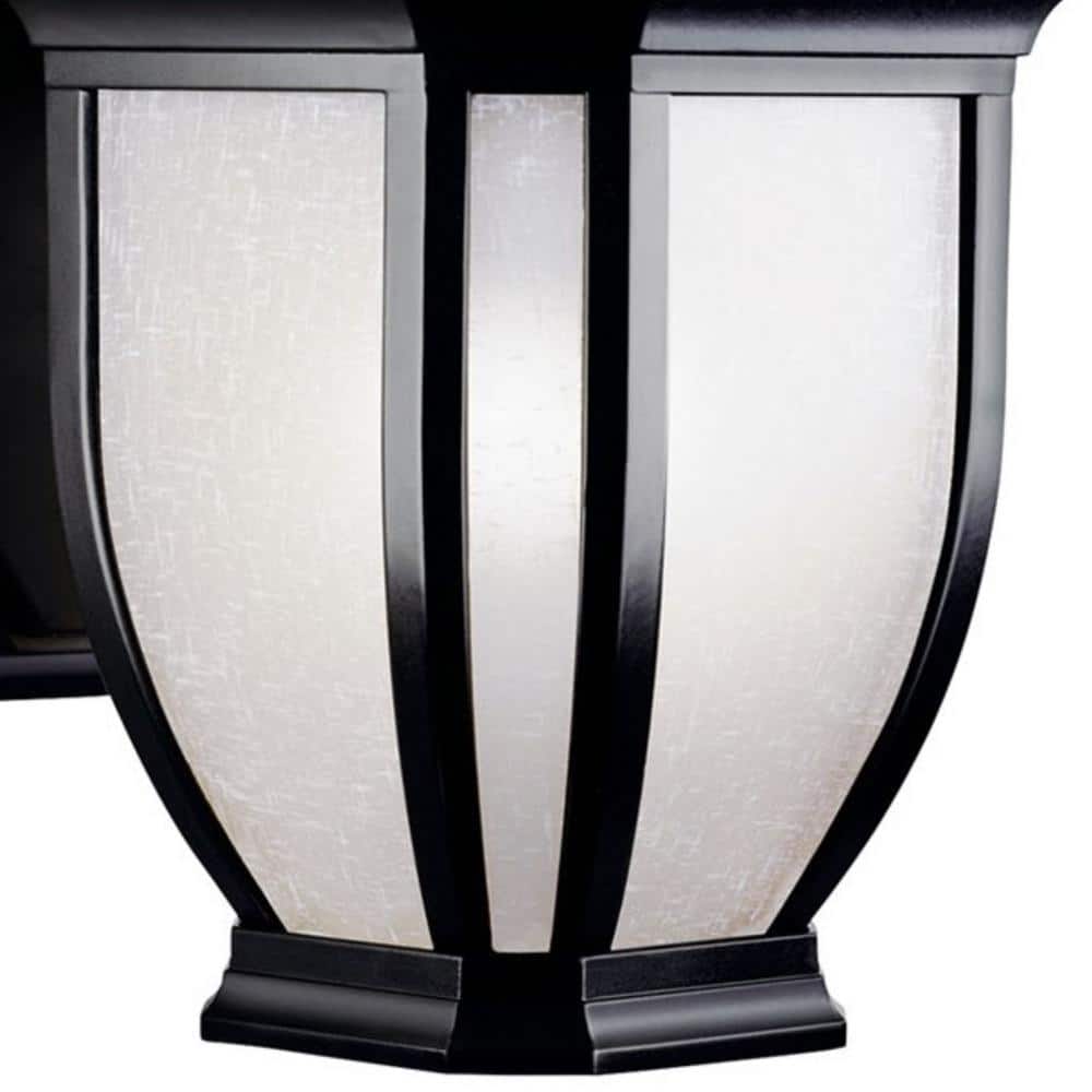 Salisbury Black 10.25" Outdoor Lantern Wall Light