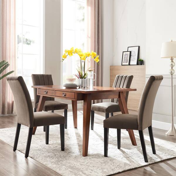 refectory table with drawers