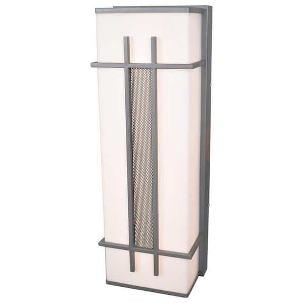 Access Lighting Tuxedo 1-Light Satin LED Outdoor Wall Lantern Sconce