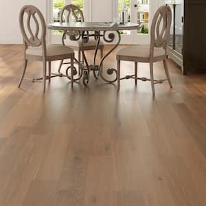 Rockbridge Oak 0.28 in. T x 6.5 in. W Waterproof Wire Brushed Engineered Hardwood Flooring (21.8 sq.ft./case)