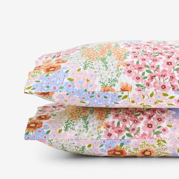 Company Cotton Garden Jubilee Percale Multi Standard Pillowcase (Set of 2)
