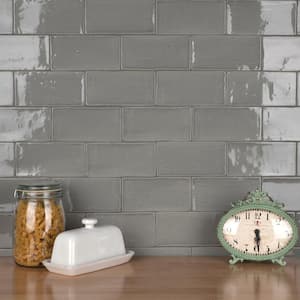 Chester Grey 3 in. x 6 in. Ceramic Wall Tile (5.72 sq. ft./Case)