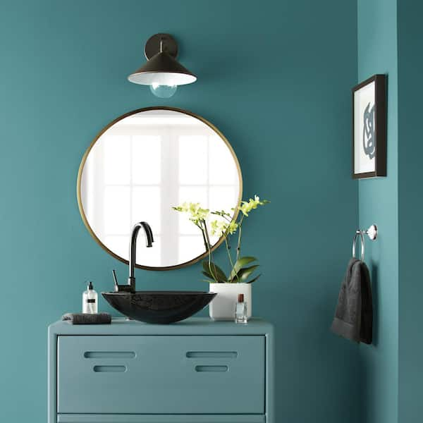 BEHR PREMIUM 1 gal. #M460-5 Aqua Fresco Semi-Gloss Enamel Interior