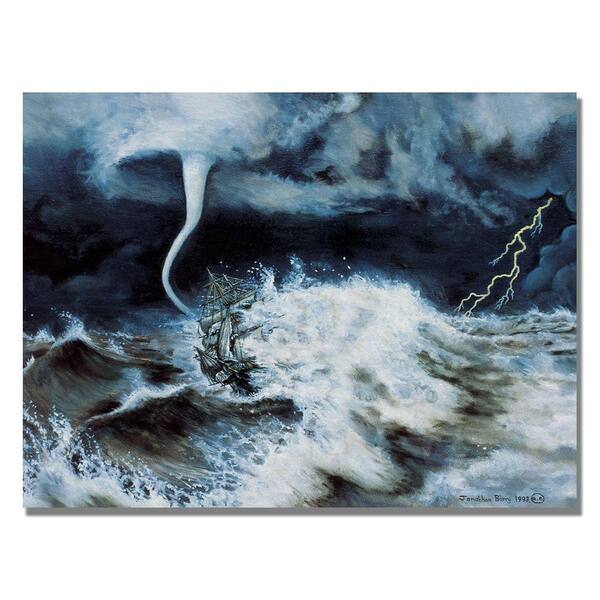 Trademark Fine Art 24 in. x 32 in. Into the Maelstrom, 1993 Canvas Art-DISCONTINUED