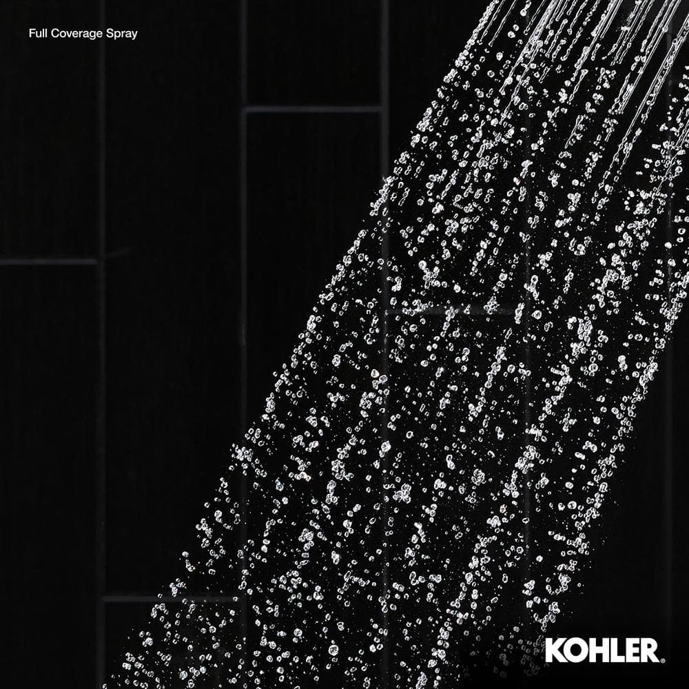 Kohler Brushed Nickel Wall Mounted Single-Function Showerhead