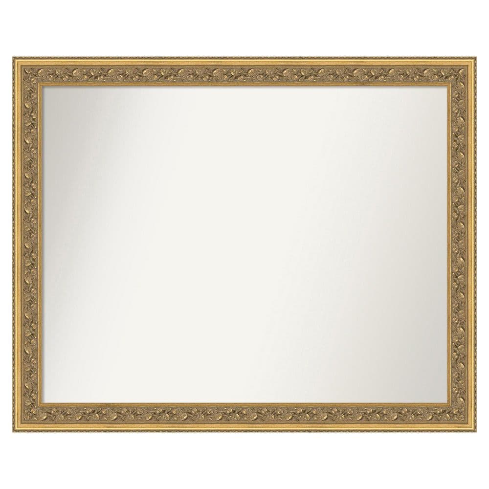 Carter Dark Gold 31.5 in. x 25.5 in. Non-Beveled Traditional Rectangle Wood Framed Bathroom Wall Mirror price history on PriceWatchPro