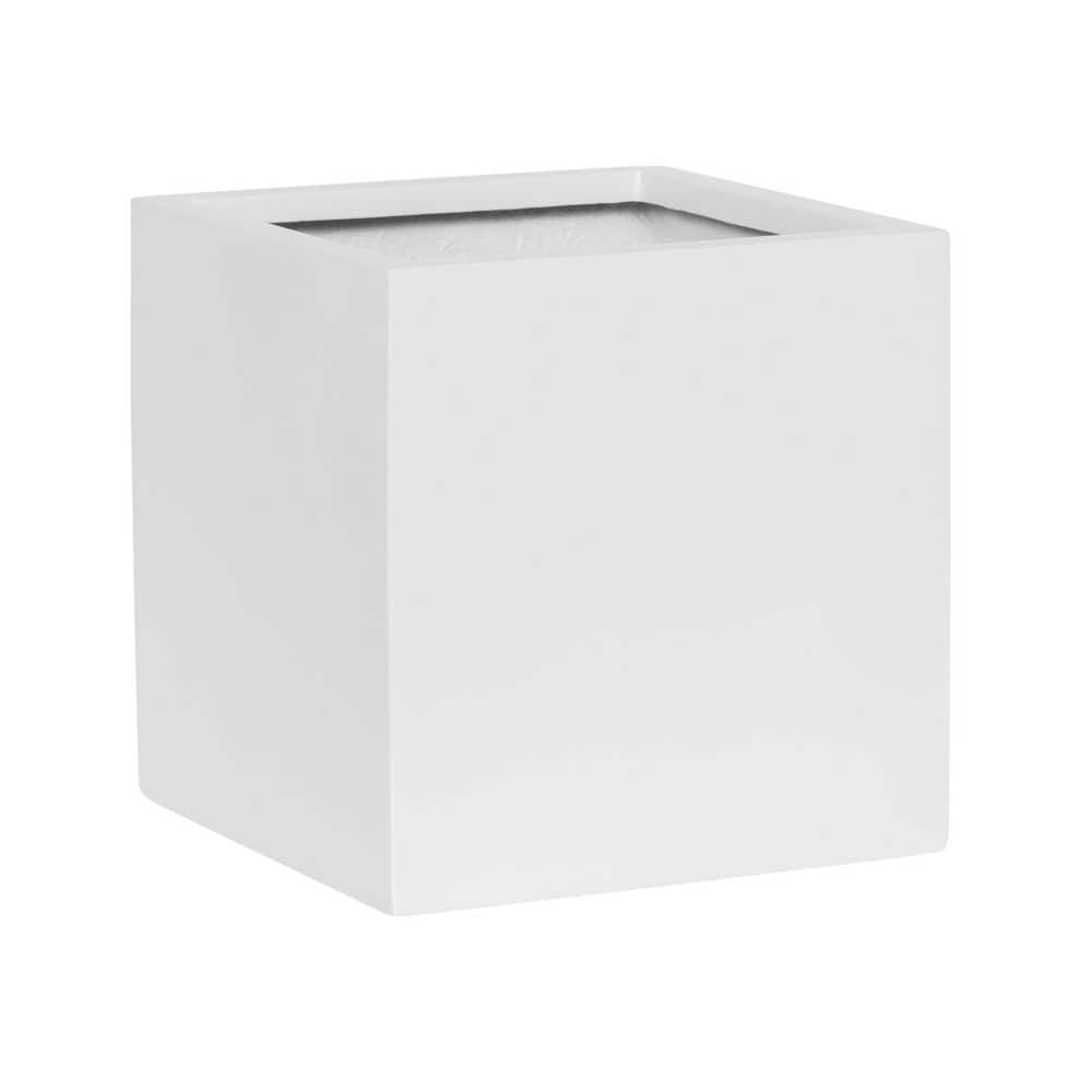 Fleur 9.84 in. H Matte White Color Planter- made of Fiberstone, Large price history on PriceWatchPro