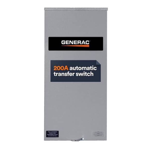 Generac 200-Amp Service Rate Automatic Whole House Transfer Switch