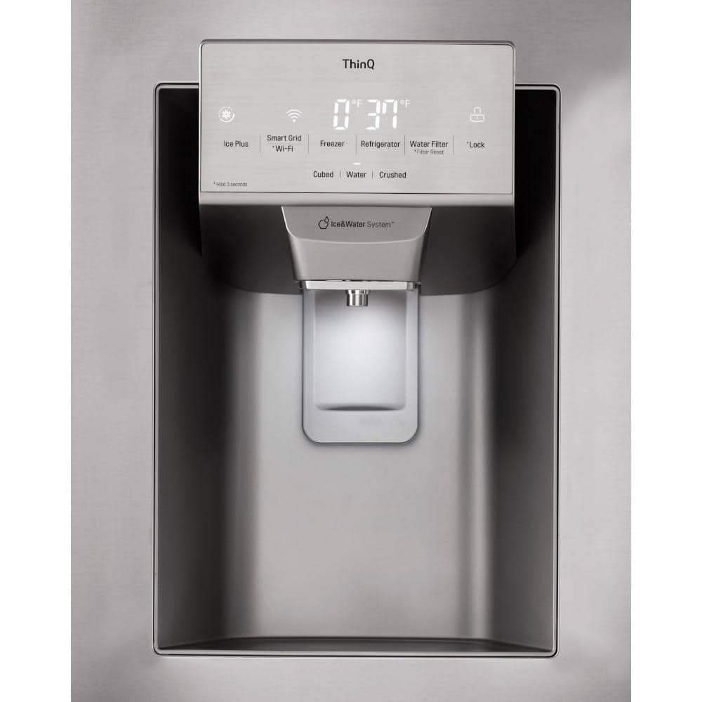 LG 28 Cu Ft Stainless Steel French Door Refrigerator with Ice Maker